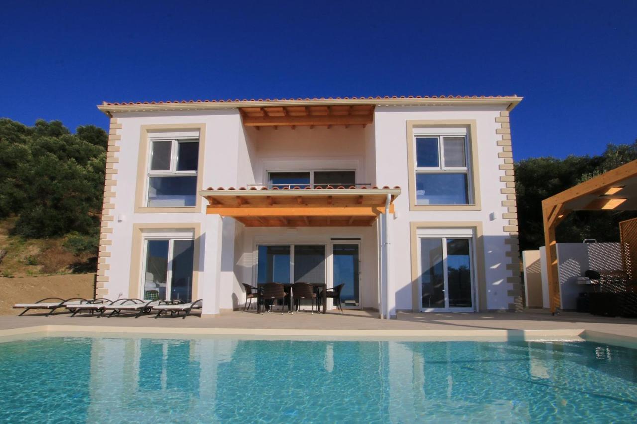 Sunset Sea View Villa 9 Afionas Ngoại thất bức ảnh