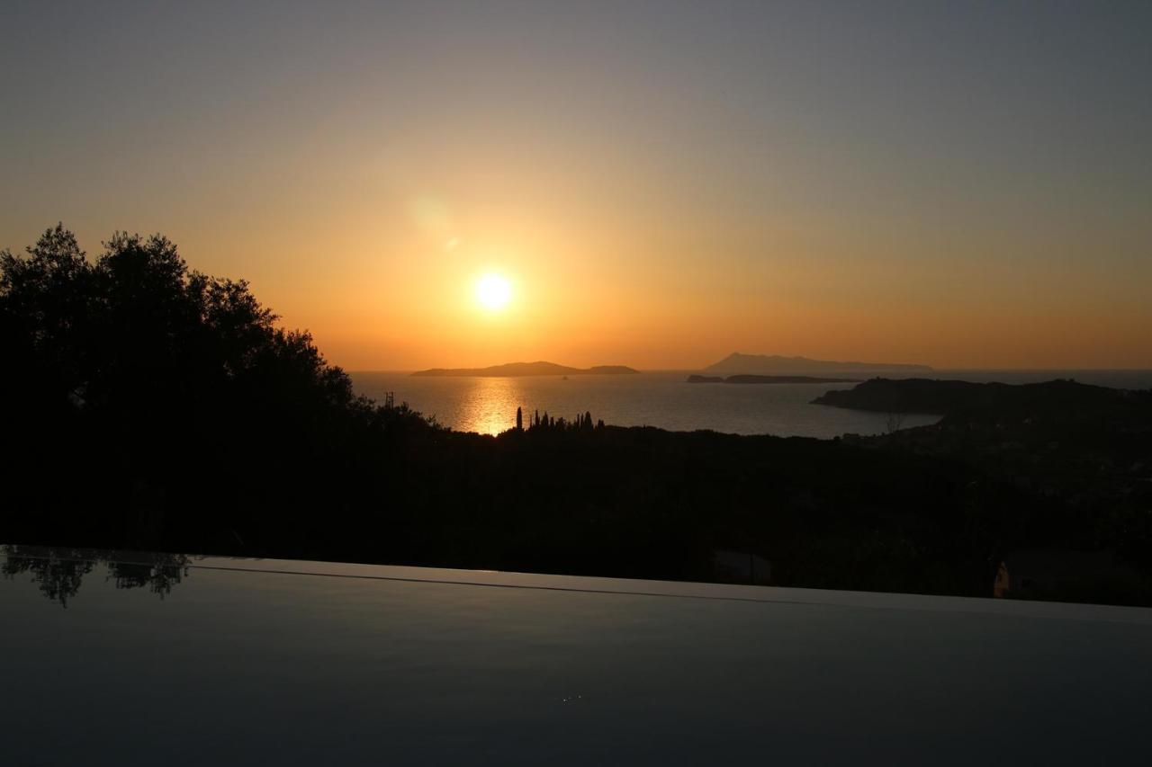 Sunset Sea View Villa 9 Afionas Ngoại thất bức ảnh