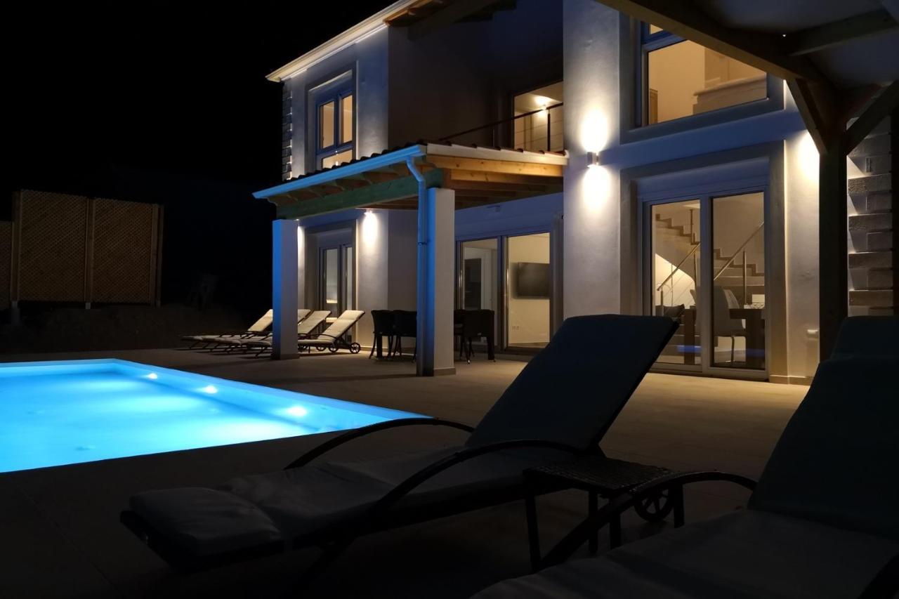 Sunset Sea View Villa 9 Afionas Ngoại thất bức ảnh